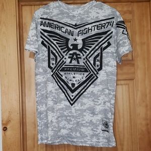 American Fighter Buckle Shirt Size Small Mens